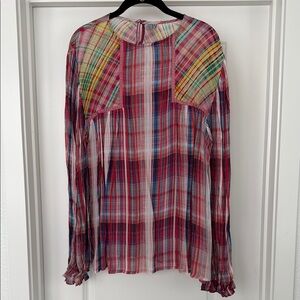 Anthropologie Bl-nk London Miranda peasant blouse NWOT